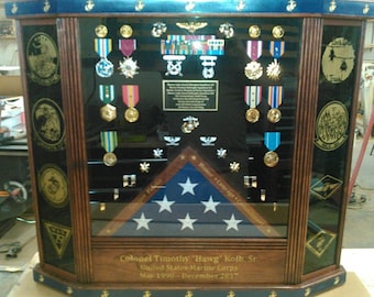 Great American Shadow Box Display Case