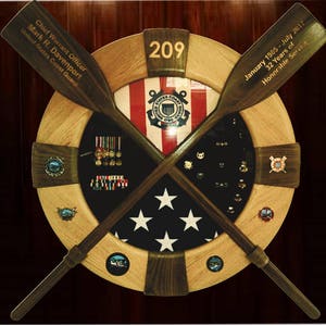 USCG Surfman Shadow Box