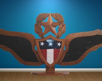 Pilot Shadow Box Pilot Wing Shadow Box - Etsy
