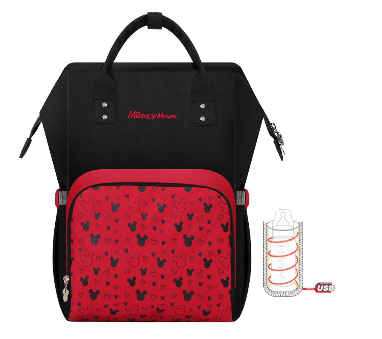 diaper backpack with usb