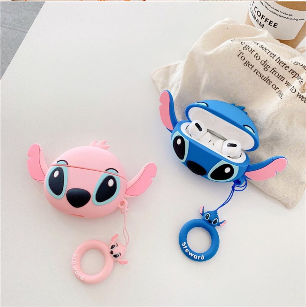 Regali - Custodia per auricolari AirPods 3D Stitch √ Disney Più Economico 