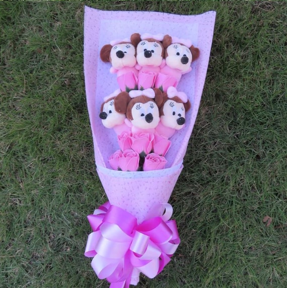 disney plush bouquet