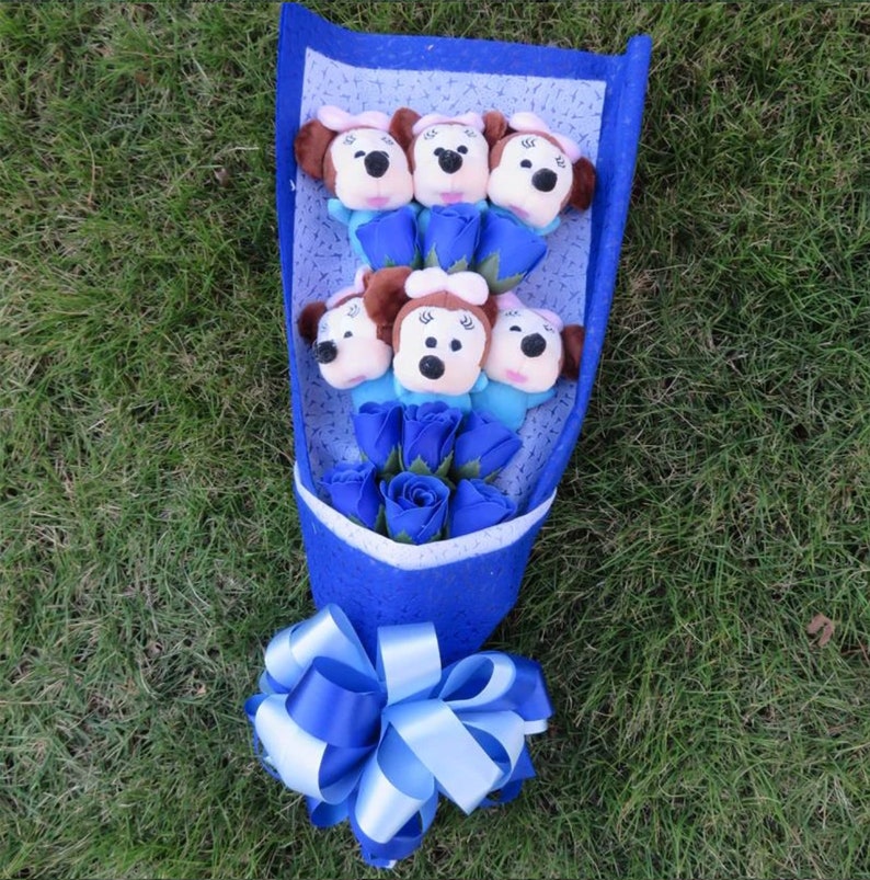 disney plush bouquet