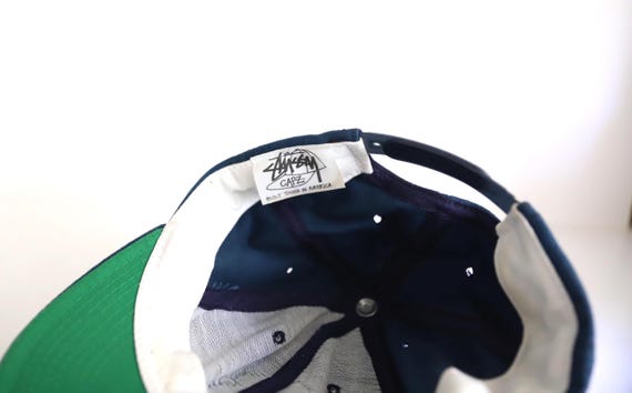 Vintage 1990s STUSSY Fresh Gear Blue 