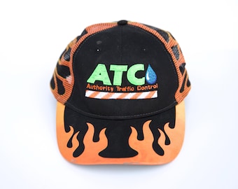 Gorra de béisbol vintage Y2K 2000 FLAMES Wild One Guy Fieri - Envío gratis