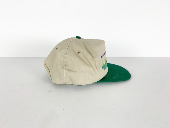 vintage green faded 1990s y2k WYOMING fishing nat… - image 2