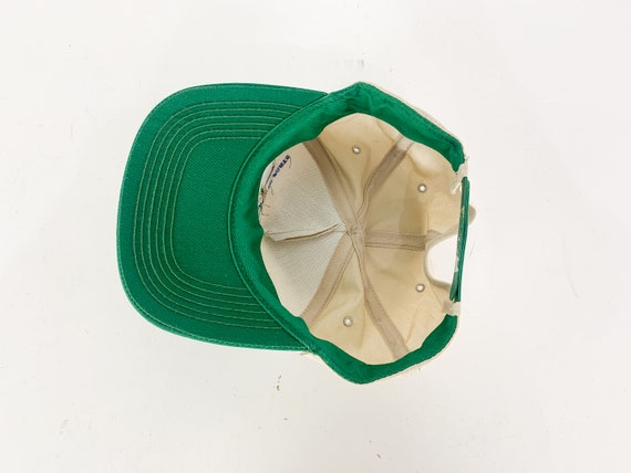 Vintage Montana Fishing Dad Hat Big A Auto Parts Color Block Two Tone Hat Snapback Cap -- Adjustable Back