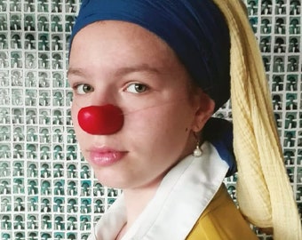 Red Clown Nose  -  MIMMAKER - handmade