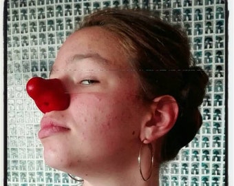 Clown Nose  - CYRANOZ- rubber red nose - unisexe