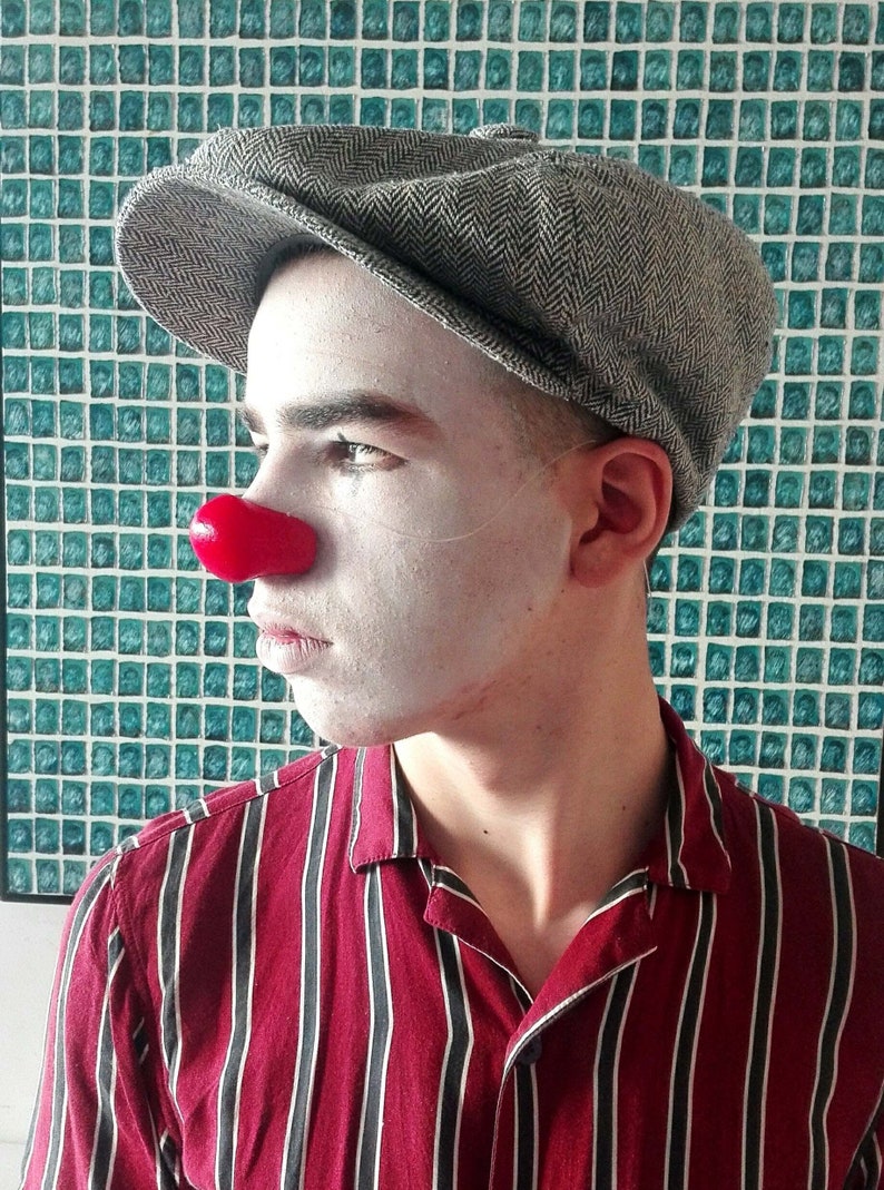 red clown nose / ZaZou nose rubber nose image 1