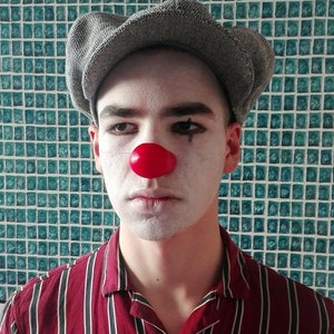red clown nose / ZaZou nose rubber nose image 2