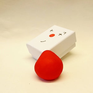 clown nose -BABETTE- natural rubber