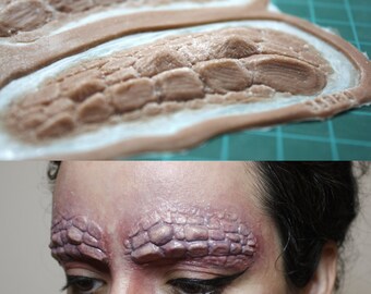 horror unpainted SFX larp Hogwarts - cosplay fantasy scar 1x Harry Potter Encapsulated Silicone