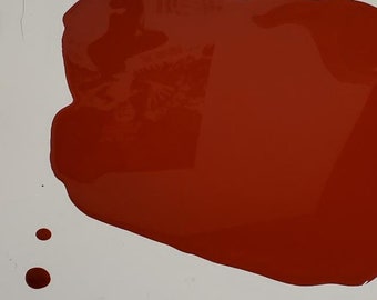 Duże, wielokrotnego użytku kałuże krwi (silikonowe) – PRZED ZAKUPEM PRZECZYTAJ UWAŻNIE OPIS! – larp, cosplay, horror, escape room, cosplay, Halloween