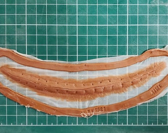 Kaiserschnitt Naht Silikon Prothetik (unbemalt) Cosplay, LARP, sfx, Halloween, Wunde - Bitte Beschreibung lesen!