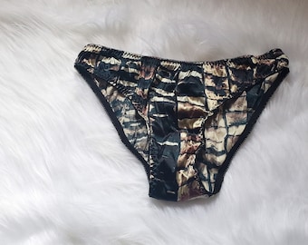 handmade silk blend panties. silk panties, sample sale