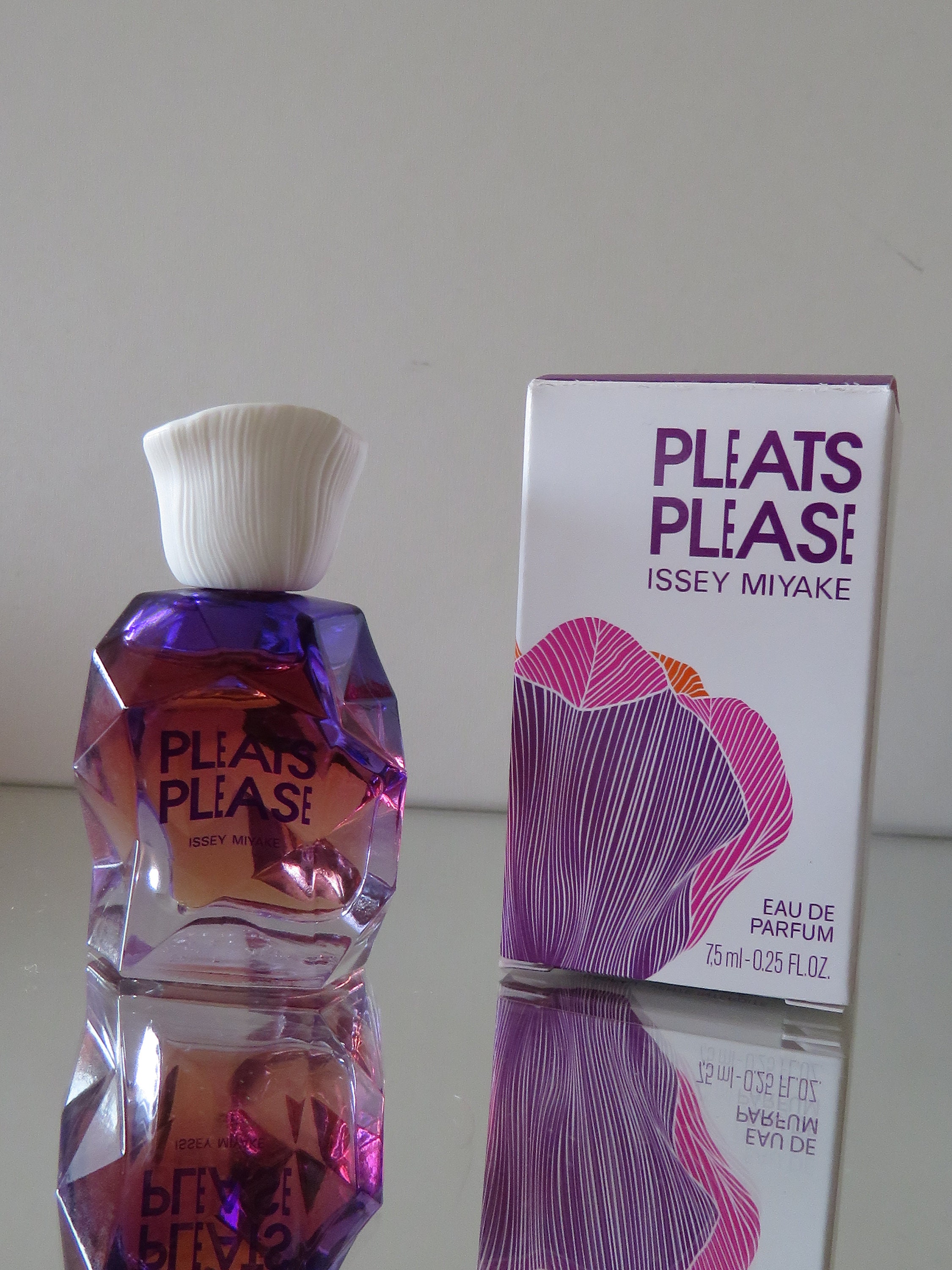 Pleats Please by Issey Miyake FULL Miniature Perfume 
