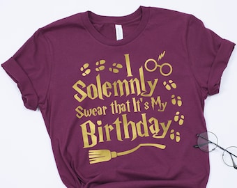 Download Harry potter birthday shirt | Etsy