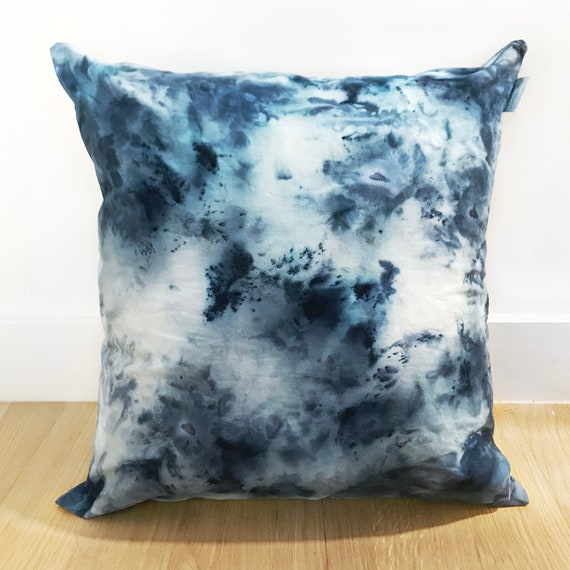 tie dye throw pillow