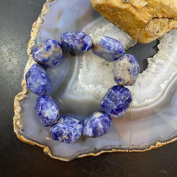 Carolyn Pollack Vintage 9 Chunky Sodalite Beads S… - image 3