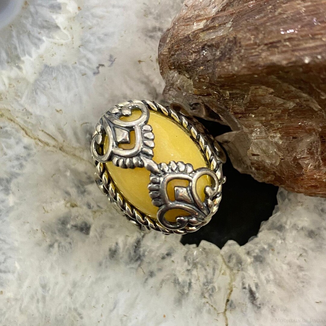 【Carolyn Pollack 】ヴィンテージ　リキッドシルバーラウンドビーズ QVC Carolyn Pollack Sterling Silver Golden Mother of Pearl