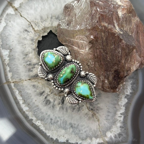 ★☆インディアンジュエリー ターコイズ リング☆★ ソノラターコイズリングインディアンジュエリー