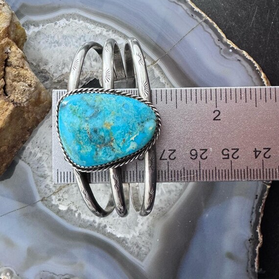 タオス族 Sonny Spruce ヘビーゲージ スタンプワーク バングル