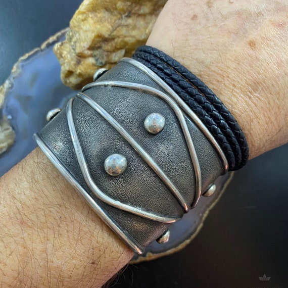 Tawney Cruz-willie Sterling Silver Heavy Gauge Wide Unisex