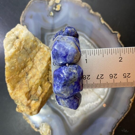 Carolyn Pollack Vintage 9 Chunky Sodalite Beads S… - image 9