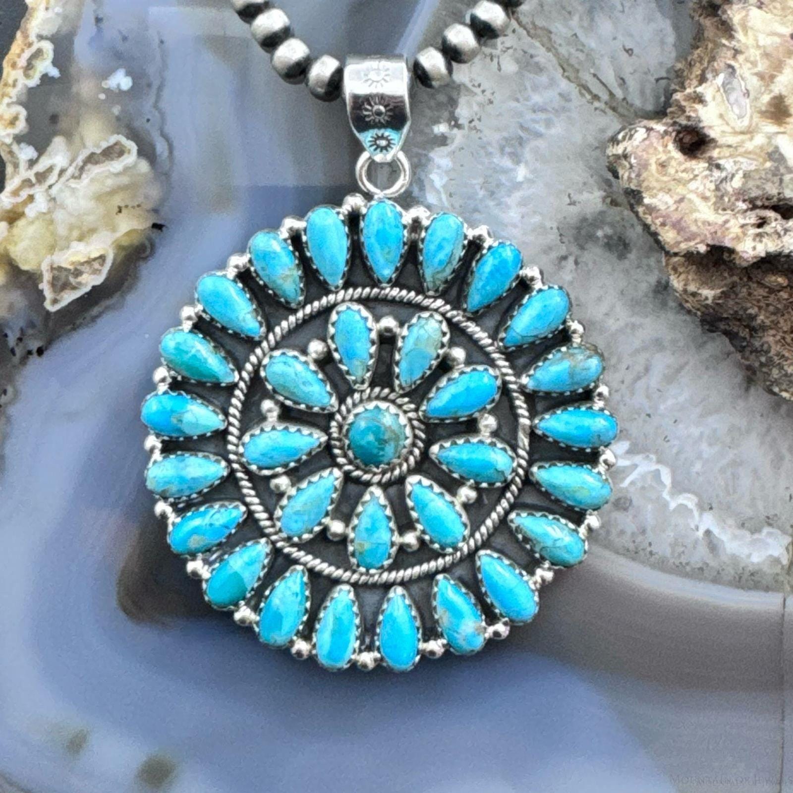 Navajo Heart Pendant - Etsy