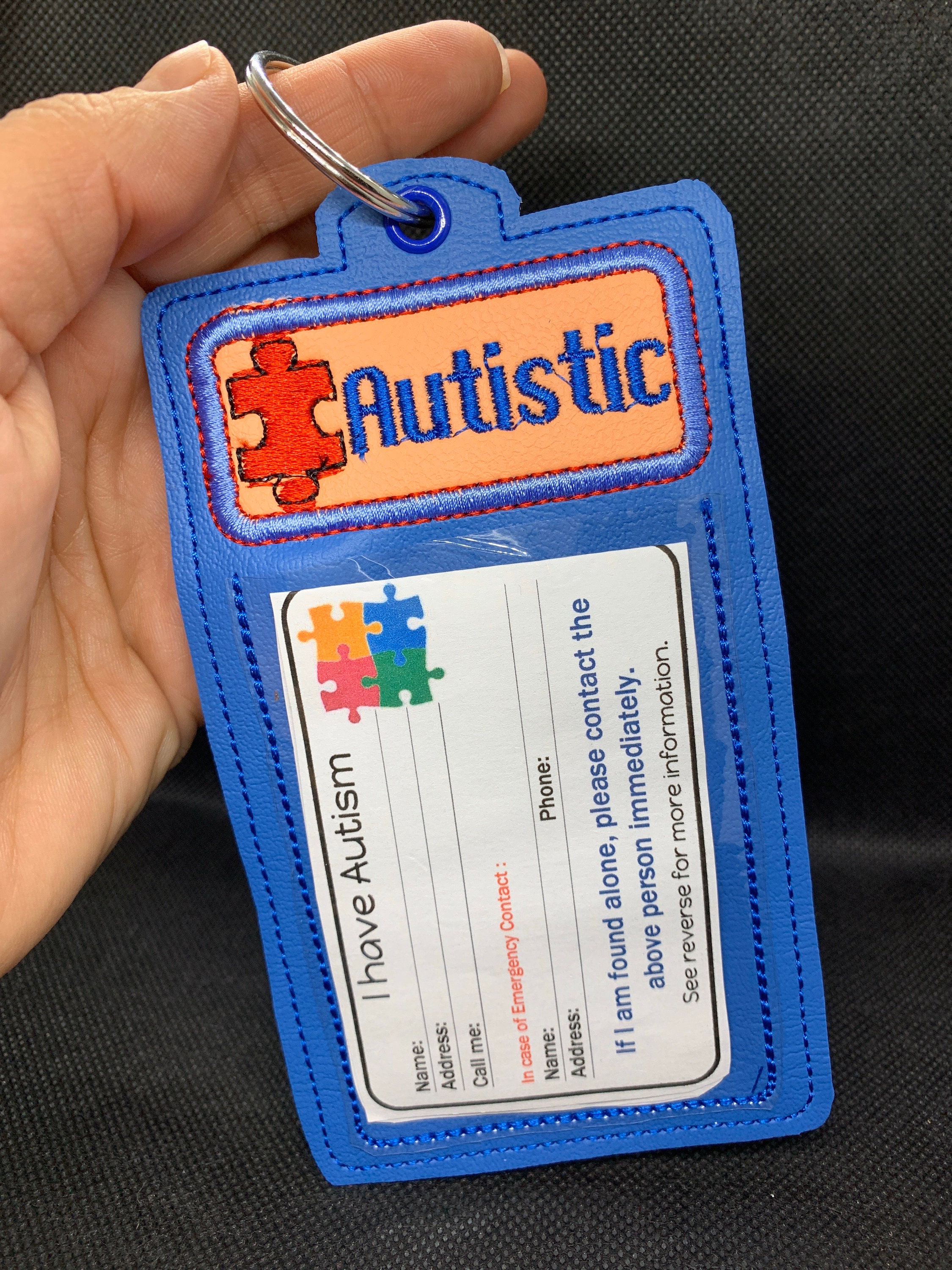 Autism ID Card Autism Emergency Card Autism Card Holder Etsy autism-id-card-autism-emergency-card-autism-card-holder-etsy