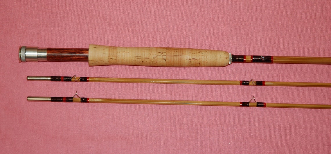 Hardy Ccdefrance Bamboo Vintage Fly Fishing Rod Reproduction Etsy