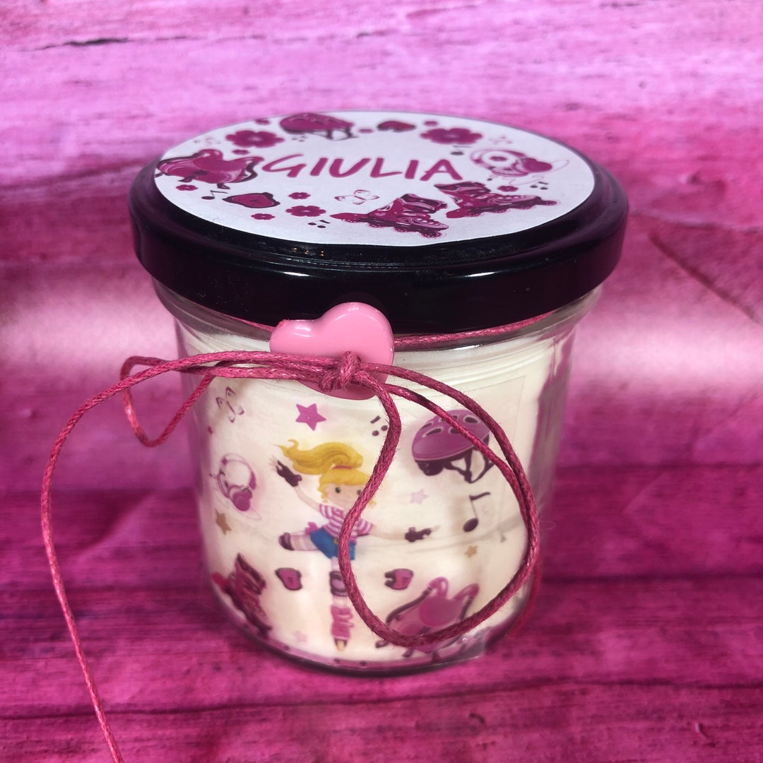 Roller Skating Roller Skate Personalized Soy Wax Candle Gift Etsy