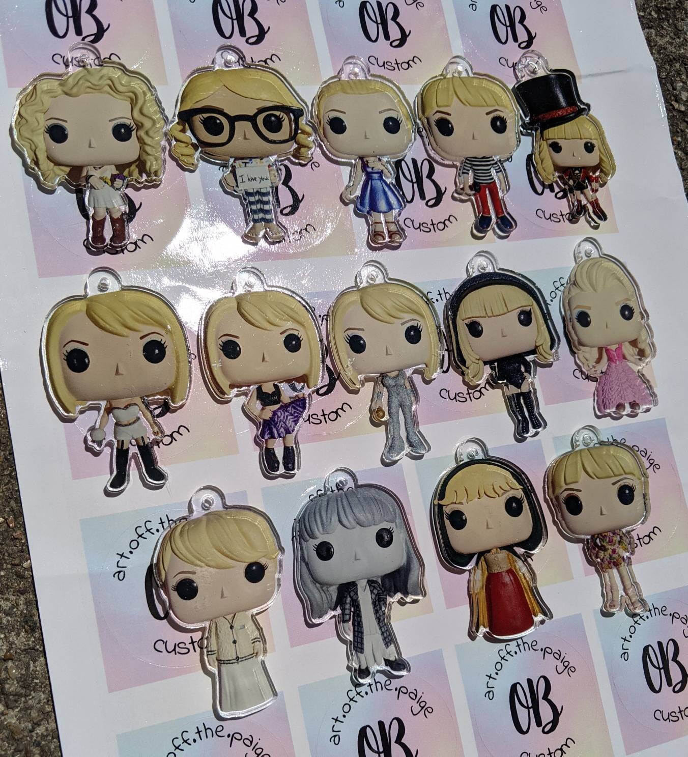 taylor swift custom funko pop