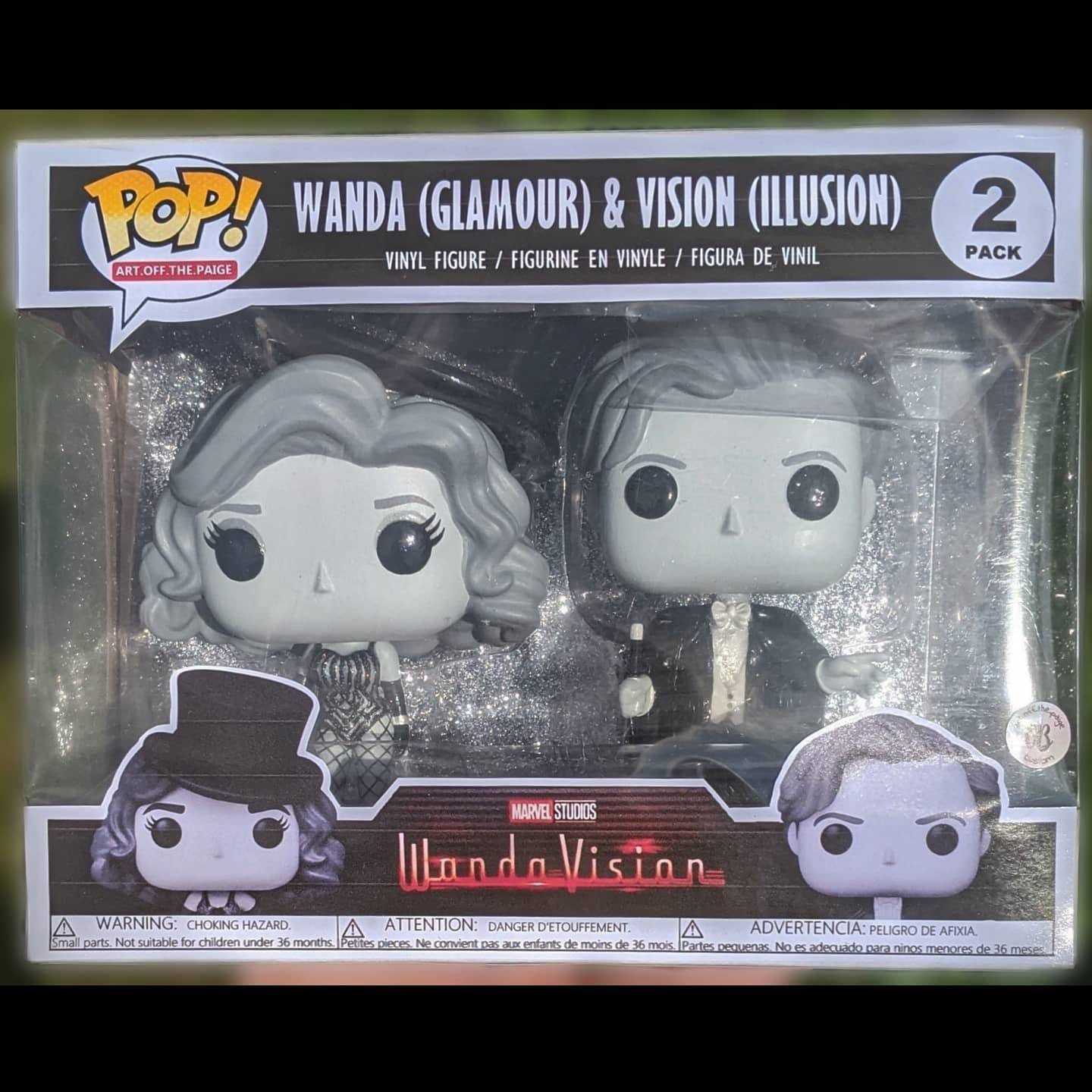 wandavision funko pop 2 pack