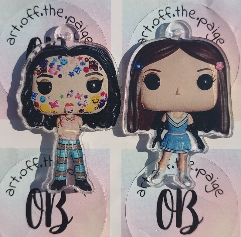 CUSTOM Olivia Rodrigo Funko Pop Sour & Good 4 u Keychain or Ornament! 