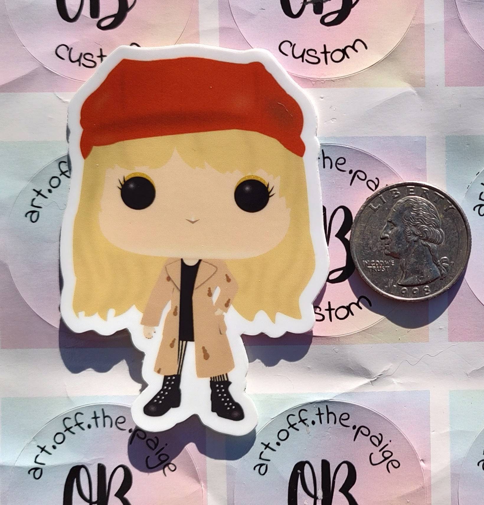 Make a 1989 era Taylor Swift funko pop with me! 1989 is my favorite er