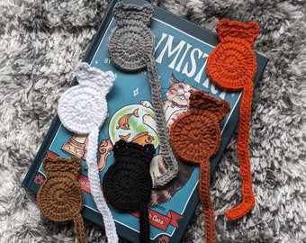 Cat bookmarks | cute kitty bookmarks | gift for cat lovers and readers