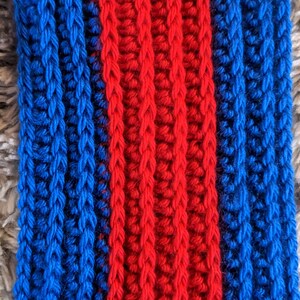 Pokemon Grusha's scarf crochet pattern Scarlet Violet ice gym leader scarf DIY image 6