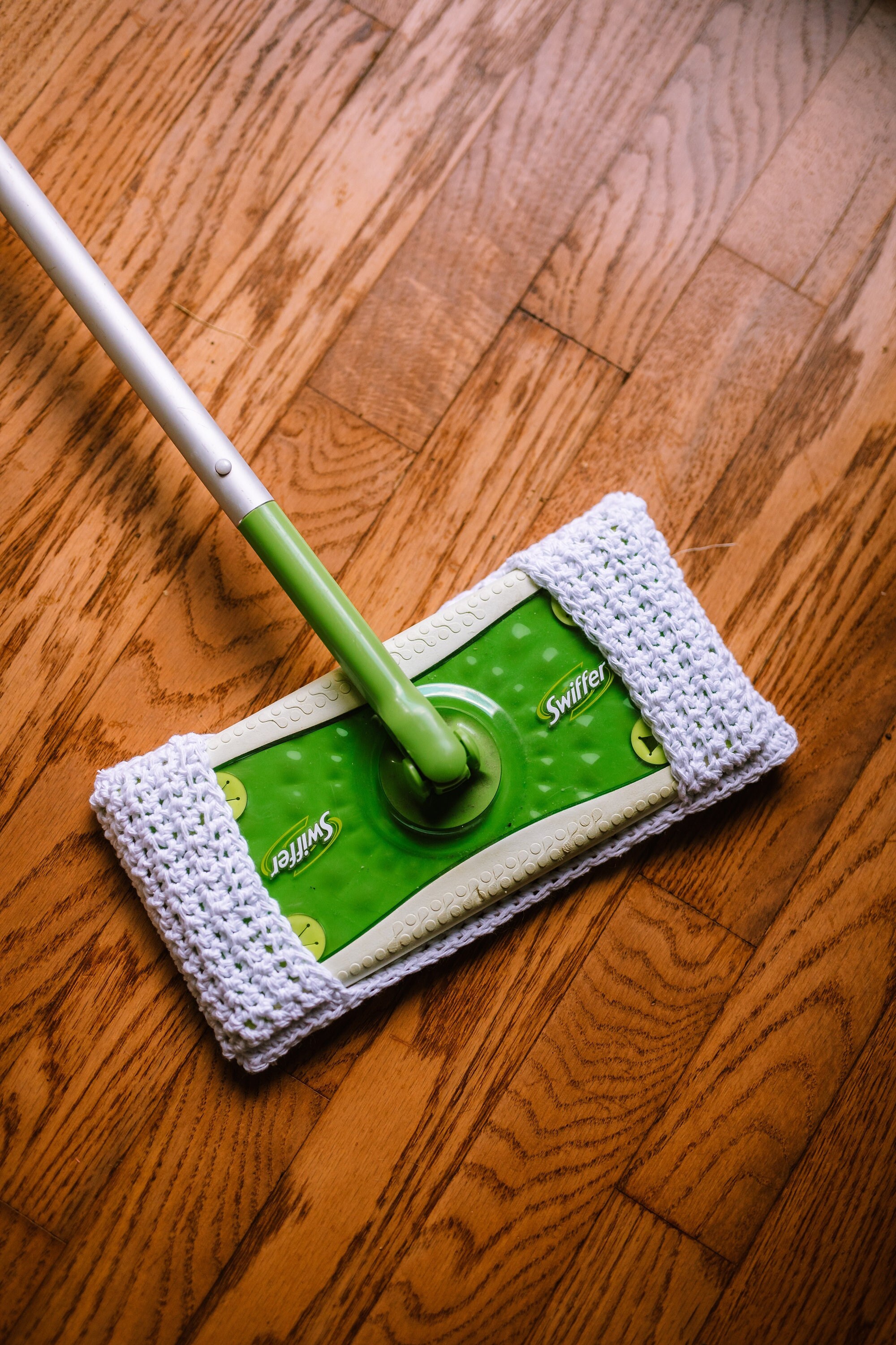 Swiffer Sweeper Dry Mop Cover Handmade Reusable Crocheted Cotton