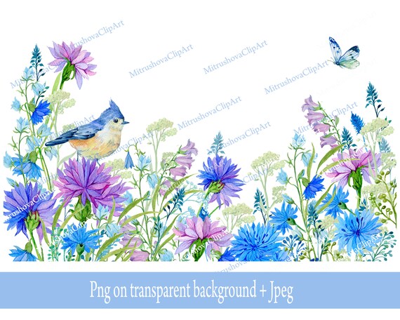 Floral Background Png Watercolor Flowers Illustration Etsy Floral Background Png Watercolor Flowers Illustration Etsy