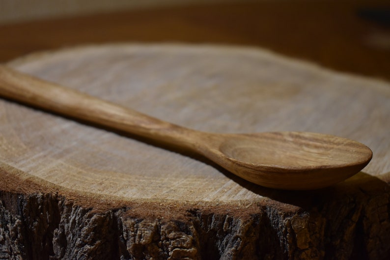 brutal wooden spoon medieval spoon vikings spoon wooden from oak eating spoon brutal ascetic for mens wood carved soup spoon 10.2 long