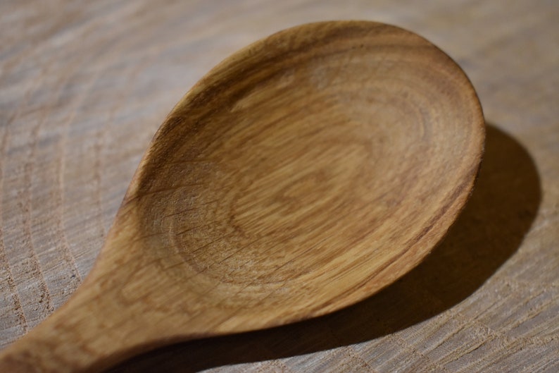 brutal wooden spoon medieval spoon vikings spoon wooden from oak eating spoon brutal ascetic for mens wood carved soup spoon 10.2 long