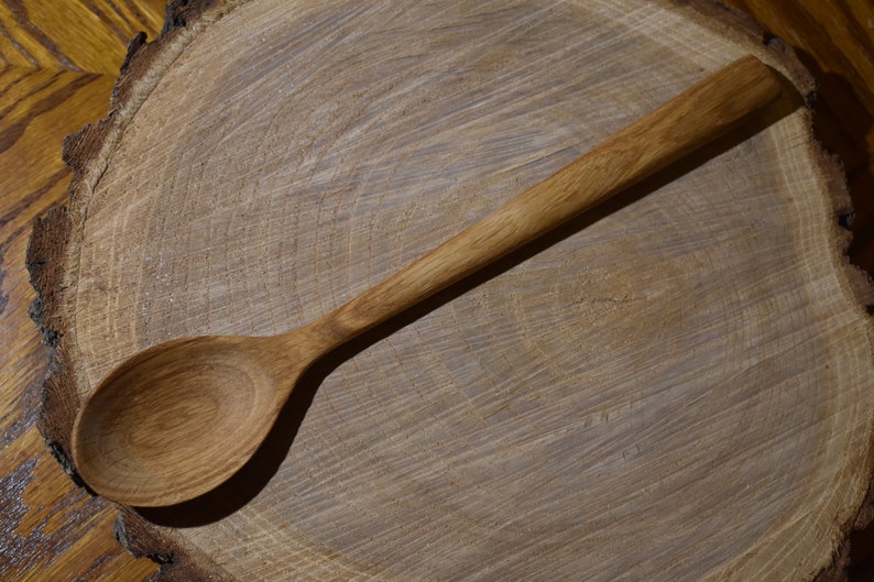 brutal wooden spoon medieval spoon vikings spoon wooden from oak eating spoon brutal ascetic for mens wood carved soup spoon 10.2 long