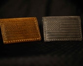 American Flag Minimalist Wallet The Perfect Leather Credit Card Holder A Minimalist Option Everyday Carry