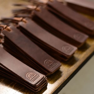 Bulk Customizable or Blank Leather Bookmarks | Perfect for Promotional Items, Business Gifts, Fundraising Events, Church, School, Weddings