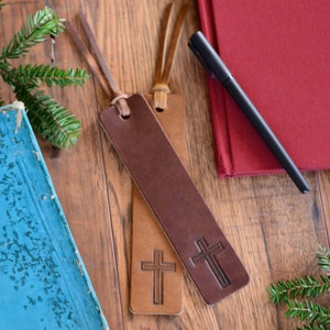 Personalized Cross Bookmarks | Great for Bible Study or Everyday Use | A Biblical Themed Bookmark with Cross | Great Family Gift Idea | USA