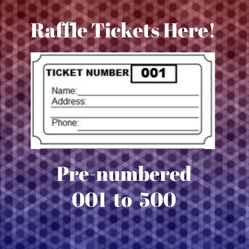 raffle ticket template 8 blank raffle tickets per page