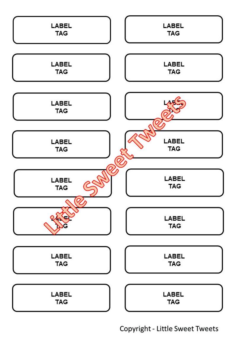 Printable Preserving Jar Labels, Editable, Instant Download, Food ...