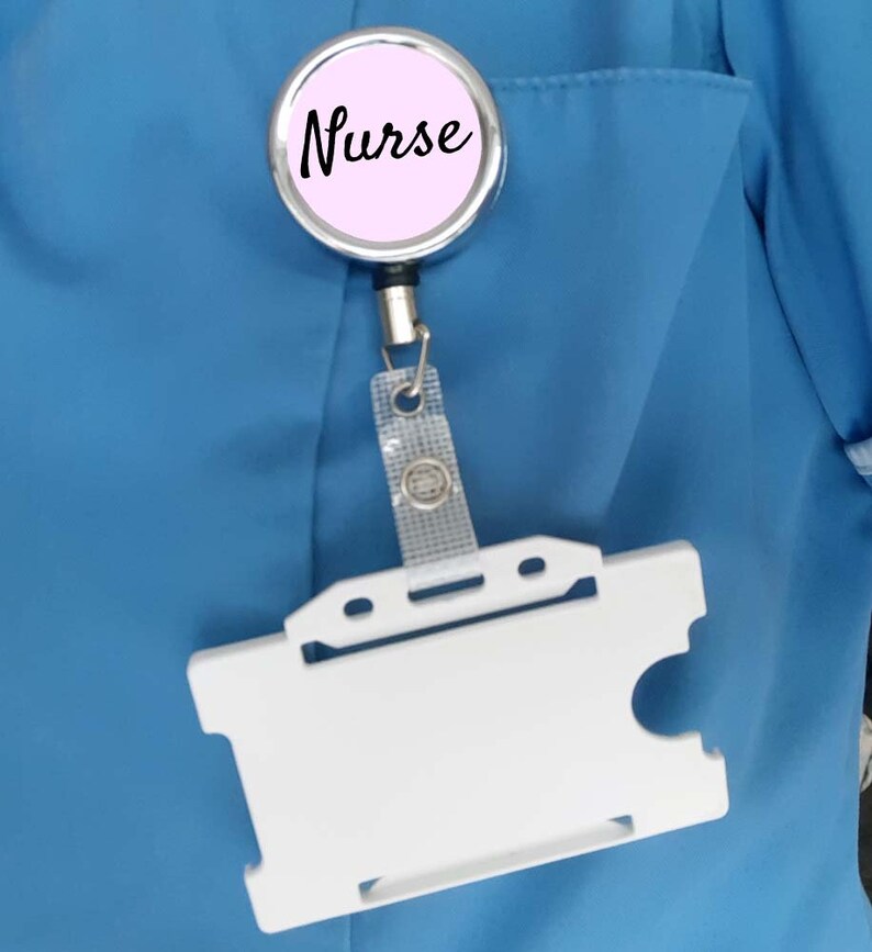 Heavy Duty Nurse Healthcare Retractable Badge Reel Student Etsy UK